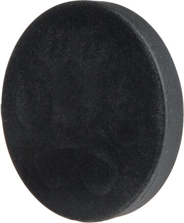 Exemplary representation: Rubberised Neodymium-magnet with female thread