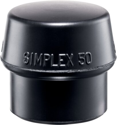 Exemplarische Darstellung: SIMPLEX-Schlageinsatz, Gummi, schwarz