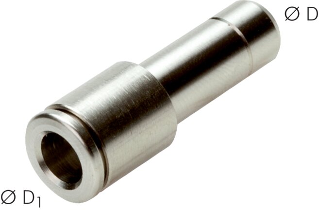 Sang-A Reduzierung 12mm Stecknippel x 6mm Schlauch, IQS-Standard  (IQSG120H60) - Landefeld - Pneumatik - Hydraulik - Industriebedarf