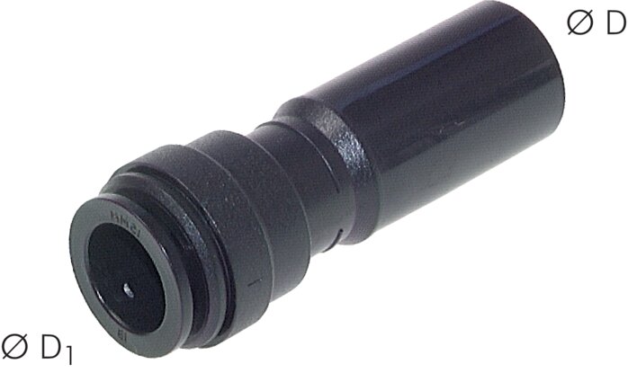 Pneumatik IQS BIG Push-in Verbinder T-Stück 18-15-18mm Druckluft IQST 180150180 