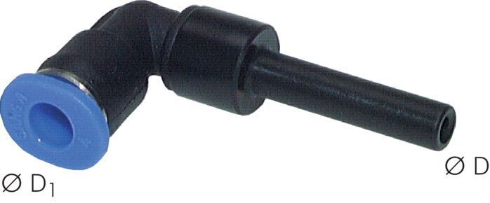 Voorbeeldig Afbeelding: Mini L-steekverbinding met steeknippel
