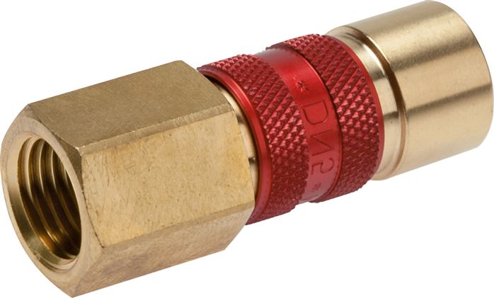 Zgleden uprizoritev: Coded coupling socket with female thread, NW 5