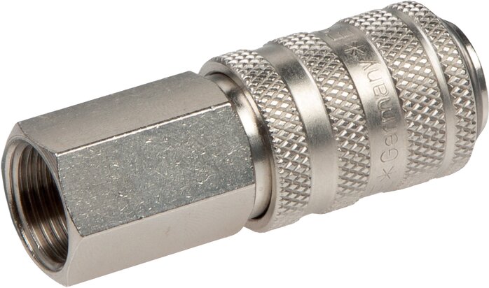 Exemplarische Darstellung: Kupplungsdose mit Innengewinde, PCL-Profil NW 5,5