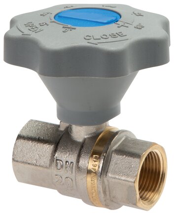 Exemplarische Darstellung: DVGW-Sanftschluss Kugelhahn