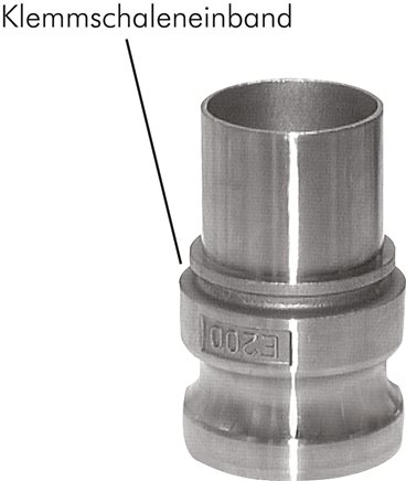 Zgleden uprizoritev: Quick coupling plug with grommet, EN 14420-7
