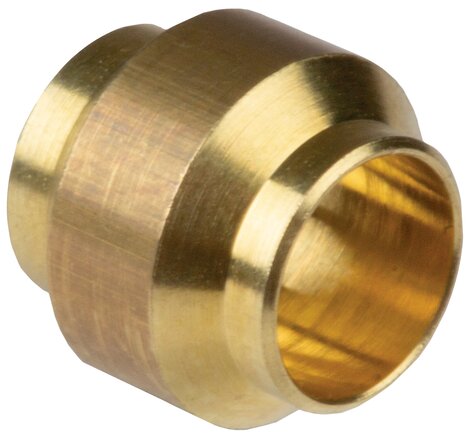 Exemplary representation: Clamping ring for brass screw connection, brass