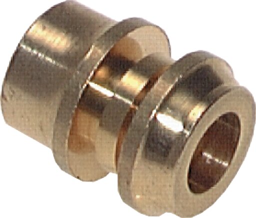 Zgleden uprizoritev: Reducing insert for brass screw connection, brass