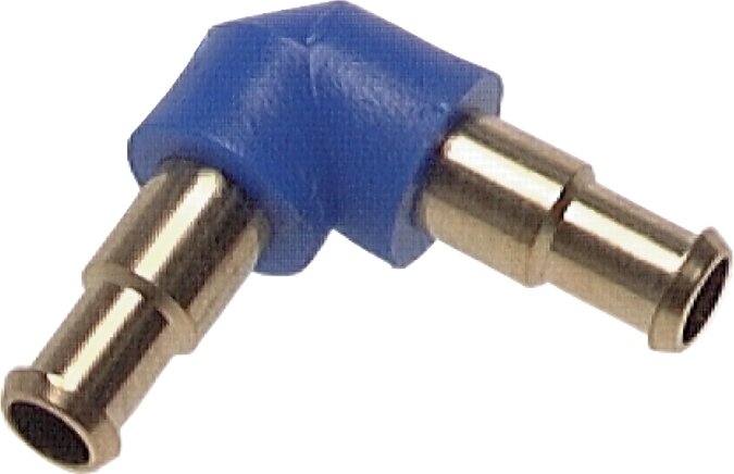 Exemplary representation: L-connector for PUR, PUN and PA hose