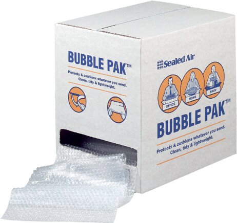 Principskitse: Bobleplast Sealed Air BUBBLE PAK®