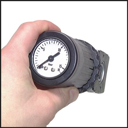 Application examples: Pressure gauge regulator - Multifix