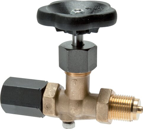 Zgleden uprizoritev: Pressure gauge shut-off valve clamping sleeve - journal