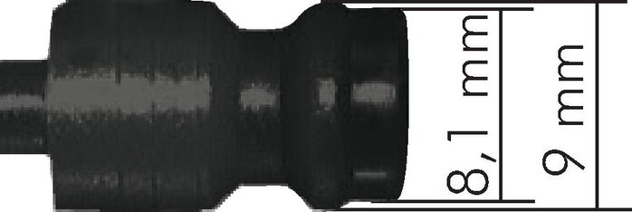 Exemplary representation: Plug dimensions