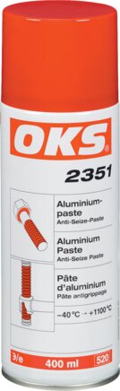 Exemplaire exposé: OKS Pâte d'aluminium (bombe aérosol)