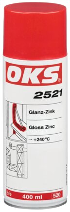 Voorbeeldig Afbeelding: OKS glans-zinkspray (spuitbus)