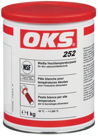 Zgleden uprizoritev: OKS white high-temperature paste for food technology (can)