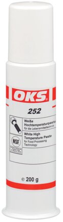 Exemplary representation: OKS white high-temperature paste for food technology (dispenser)