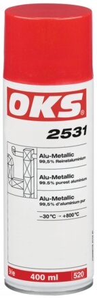 Exemplary representation: OKS aluminium metallic spray (spray can)