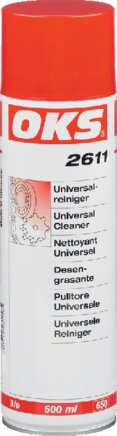 Exemplary representation: OKS universal cleaner (spray can)