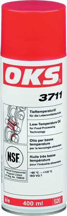 Principskitse: OKS 3711, lavtemperaturolie til fødevareindustrien