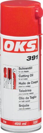 Exemplary representation: OKS cutting oil (spray can)