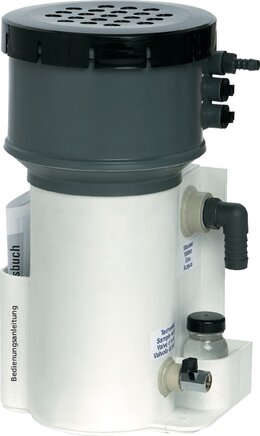 Exemplary representation: Oil-water separator for compressors