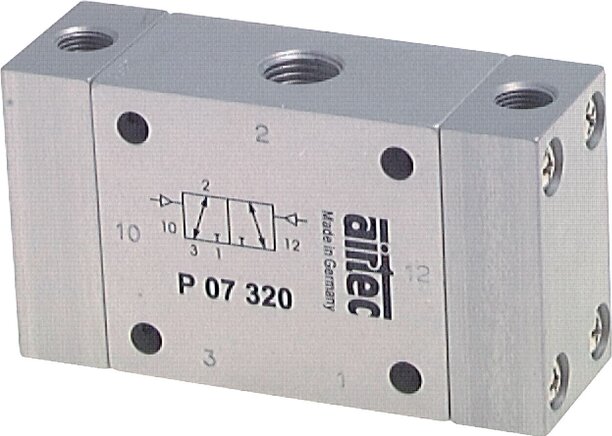 Exemplary representation: 3/2-way pneumatic pulse valve