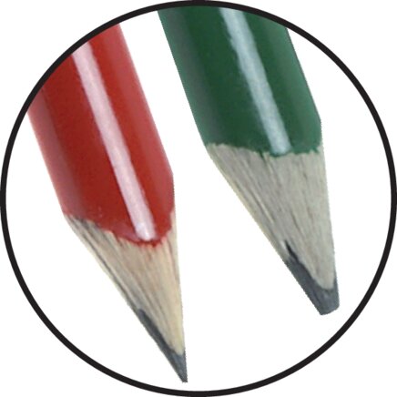 Vue détaillée: Crayons de charpentier
