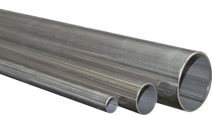 Exemplary representation: Stainless steel system pipe, 1.4404