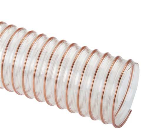 Fittingstore - METERWARE - Schwerer Saug-Druck PU-Spiralschlauch - Vakuumschlauch Förderschlauch Absaugschlauch - schwer entflammbar, DIN 4102 B1 (Standard, 125 mm (Innendurchmesser Fittingstore - METERWARE - Schwerer Saug-Druck PU-Spiralschlauch - Vakuumschlauch Förderschlauch Absaugschlauch - schwer entflammbar, DIN 4102 B1 (Standard, 125 mm (Innendurchmesser