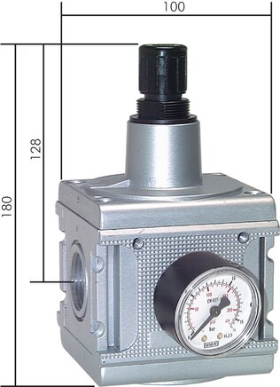 Exemplary representation: Pressure regulator - Multifix series 5