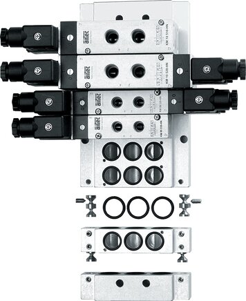 Zgleden uprizoritev: Base plate systems, for KM series