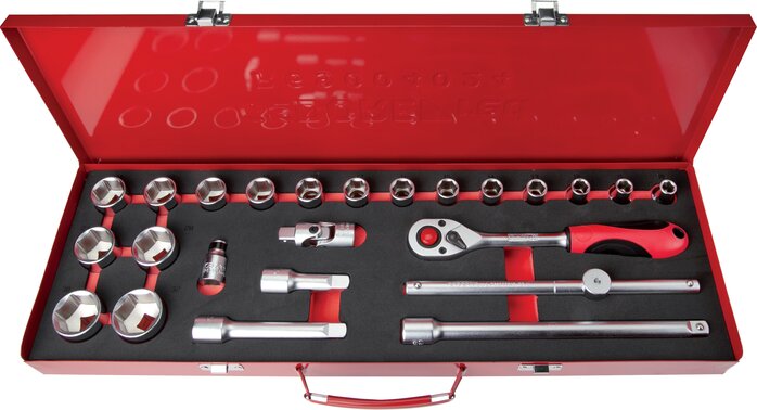 Exemplarische Darstellung: Gedore red Steckschlüsselsatz (1/2")