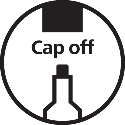Cap off