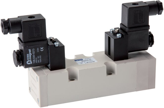 Zgleden uprizoritev: 5/3-way ISO solenoid valve