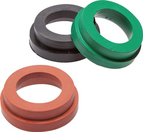 Zgleden uprizoritev: Elastomer replacement seal for rigid / swivelling compressor couplings