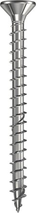 Exemplary representation: Chipboard countersunk head screw, galvanised steel