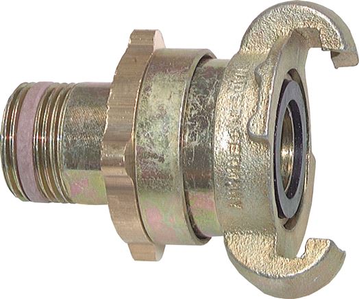Exemplary representation: Safety compressor coupling with male thread