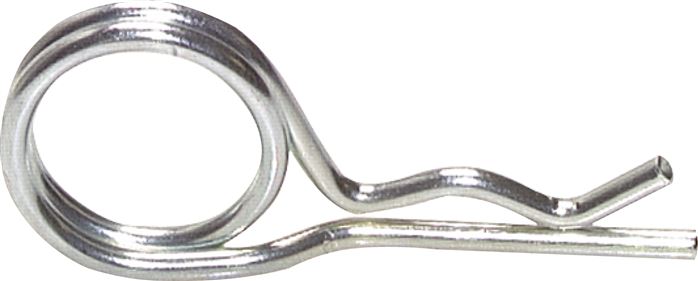 Zgleden uprizoritev: Safety clip for malleable cast iron sandblast coupling
