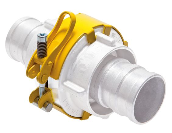 Application examples: Safety clamp for Storz coupling