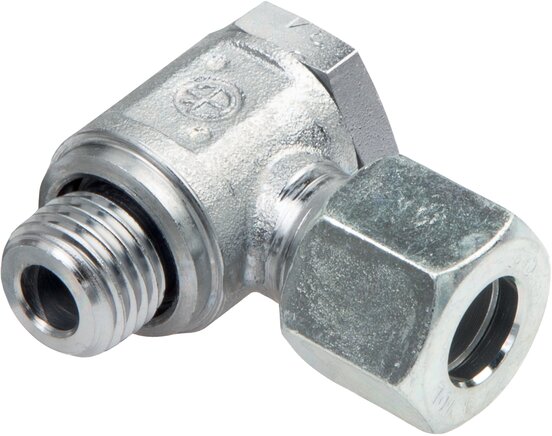 Exemplarische Darstellung: Schwenkverschraubung, G-Gewinde, Stahl verzinkt