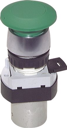 Príklady vyobrazení: 3/2-dráhový hribový tlacítkový ventil