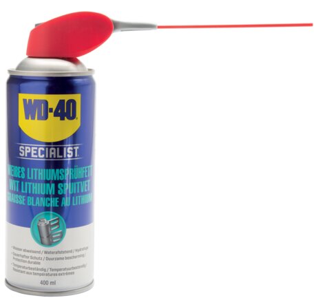 Principskitse: WD-40 Lithium sprayfedt 400 ml