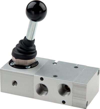 Voorbeeldig Afbeelding: 3/2-weg handhendel ventiel