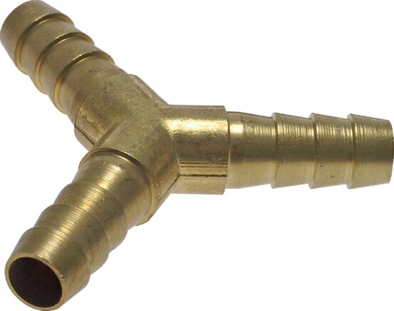 Exemplary representation: Y-hose connector, brass