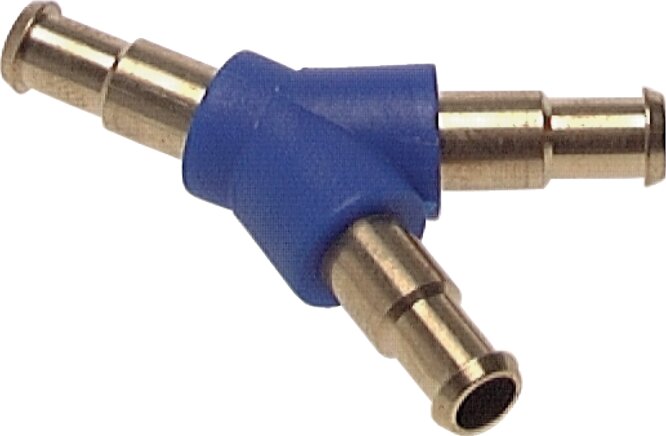 Exemplary representation: Y-connectors for PUR, PUN and PA hose