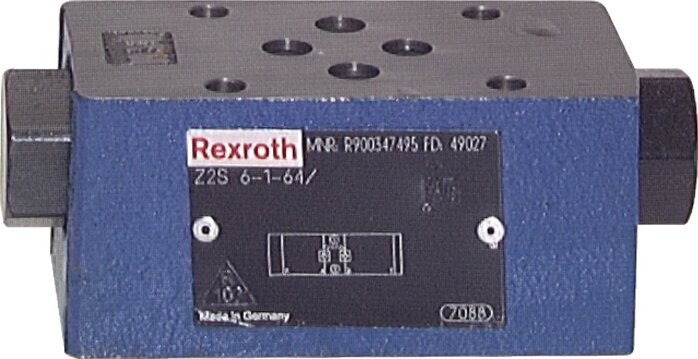 Zgleden uprizoritev: Bosch-Rexroth, pilot-operated check valves