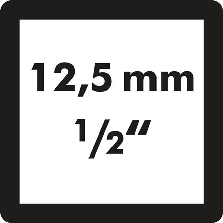 12,5 mm | 1/2"
