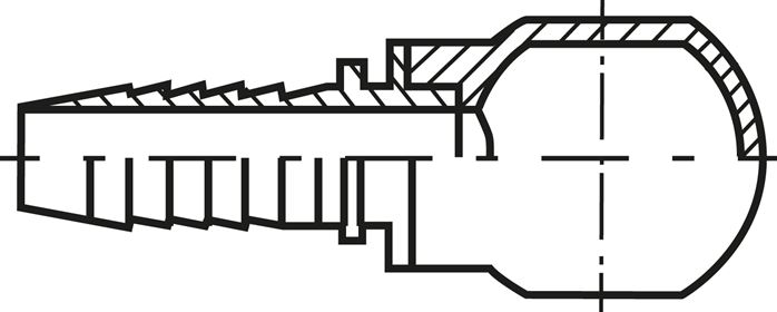 Príklady vyobrazení: Ocelová lisovací armatura pro hydraulickou hadici, RN