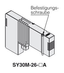 Exemplarische Darstellung: SY30M-26-1A-NA