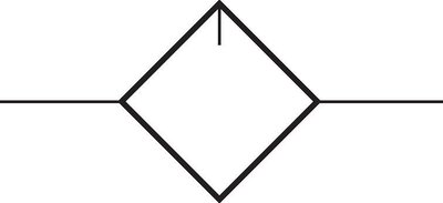 Schematic symbol: Lubricator